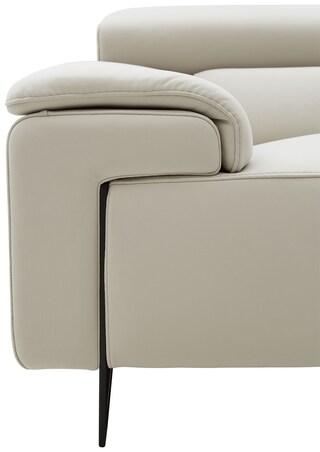 Sofa 2,5 Sitzer VARESE cremeweiß