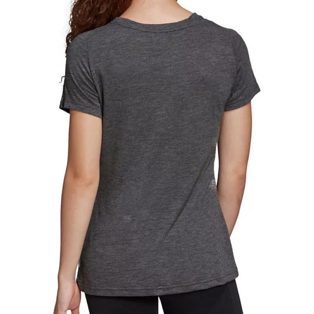 Adidas T-shirt Gris Femme Adidas Winners