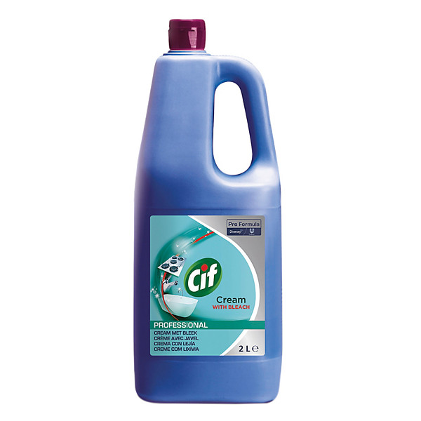 Crème à récurer Cif Professional avec javel  2 L