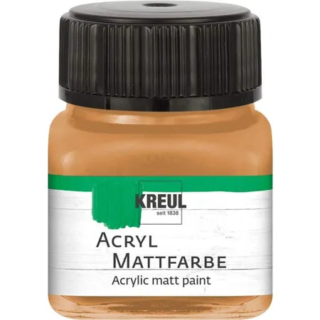 KREUL Acryl Mattfarbe Ocker 20 ml