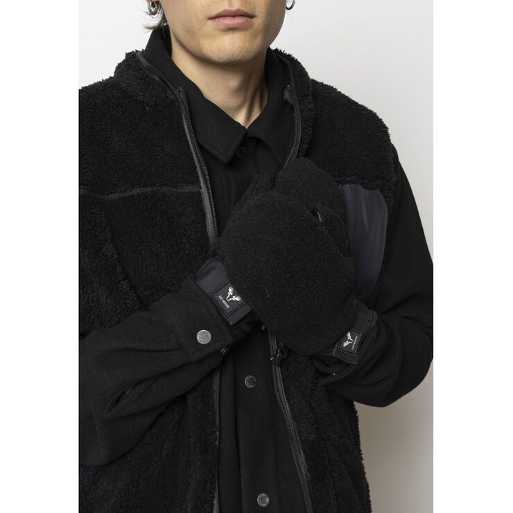 Fat Moose Pile mittens Black