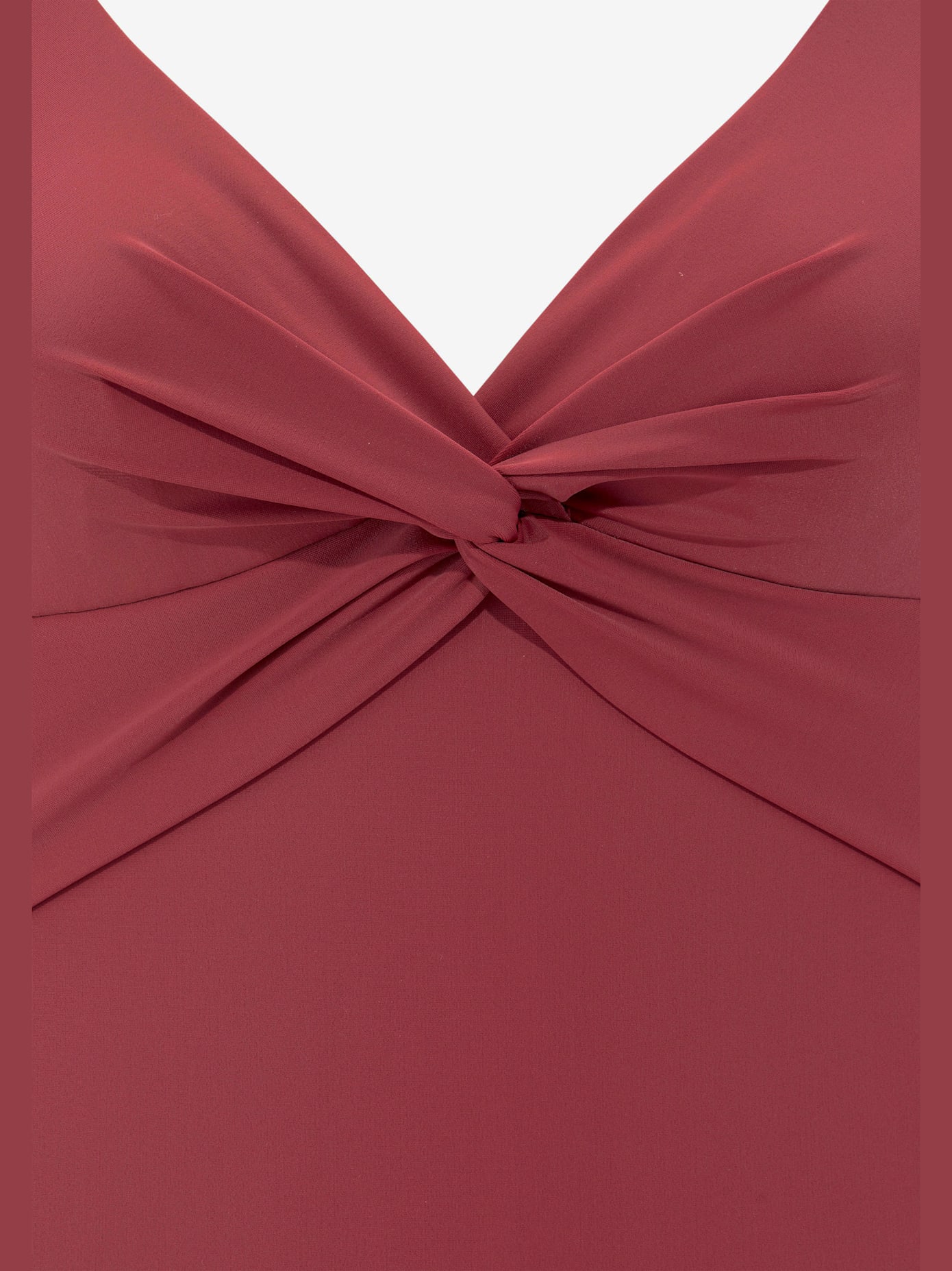 Maillot de bain tendance avec fronces et effet noué