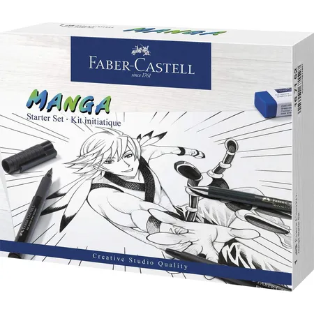Faber-Castell Tuschestift Pitt Artist Pen Manga Starter Set