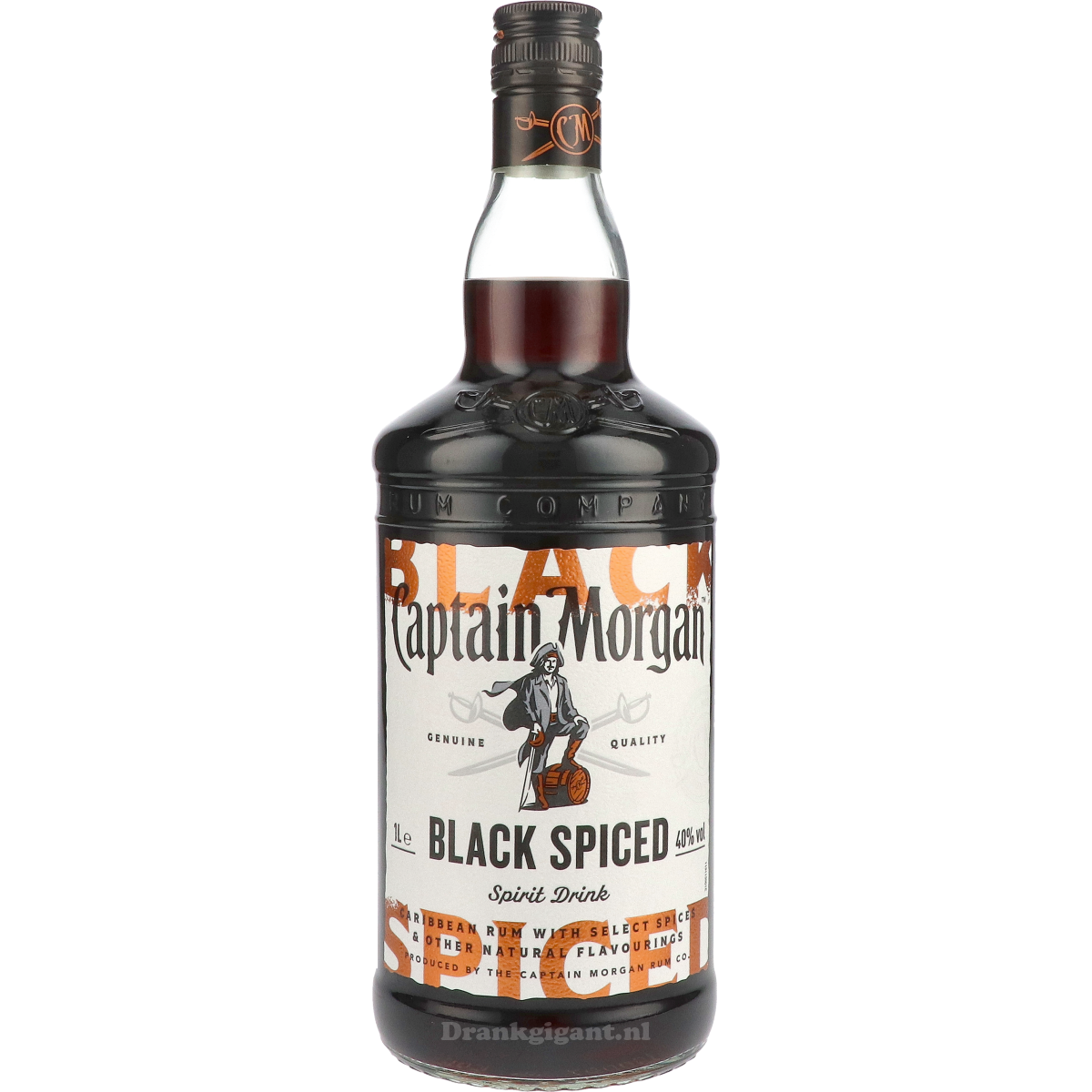 Captain Morgan Black Spiced 100 cl