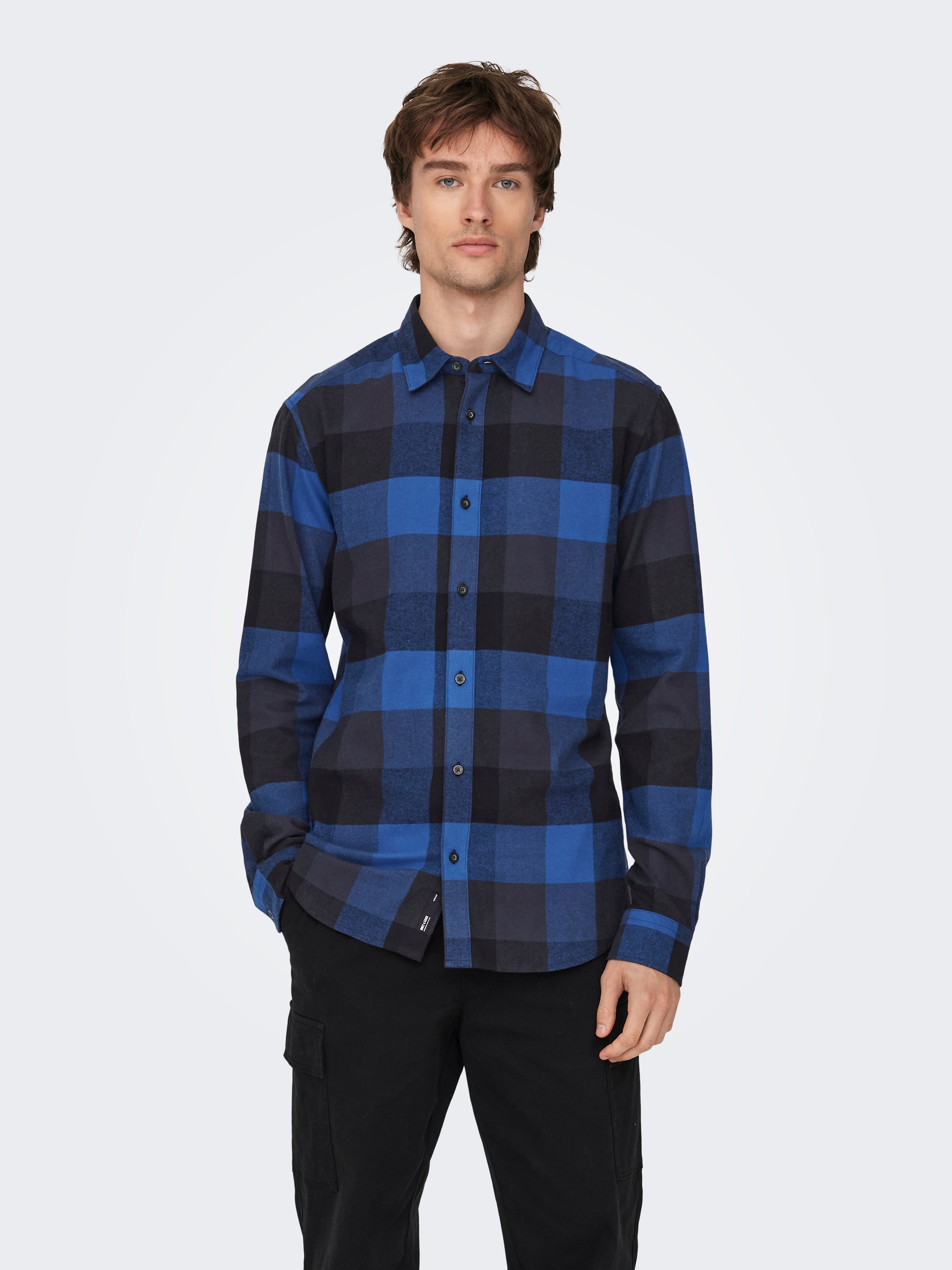 ONSGUDMUND Hemd True Blue