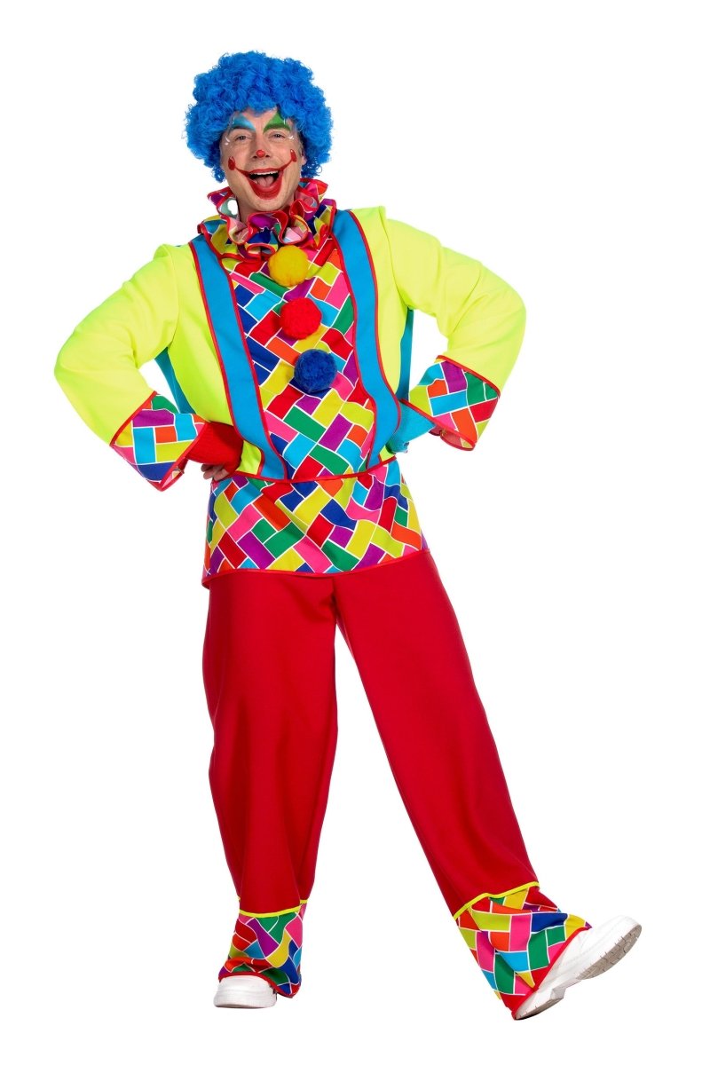 Clownspak Heren 3 delig