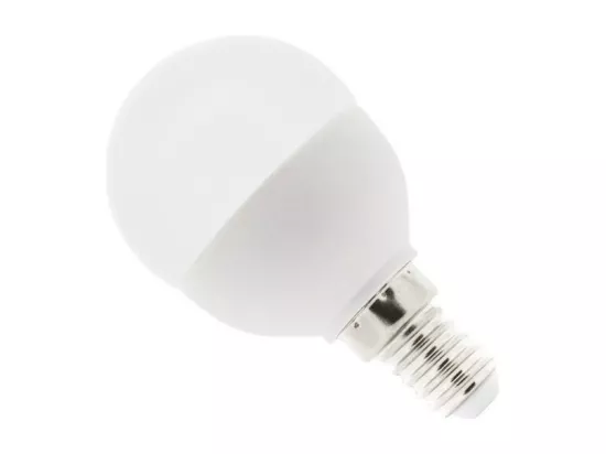 Ampoule LED 12/24V E14 5W 400 lm G45 No Flicker 6000K Blanc froid