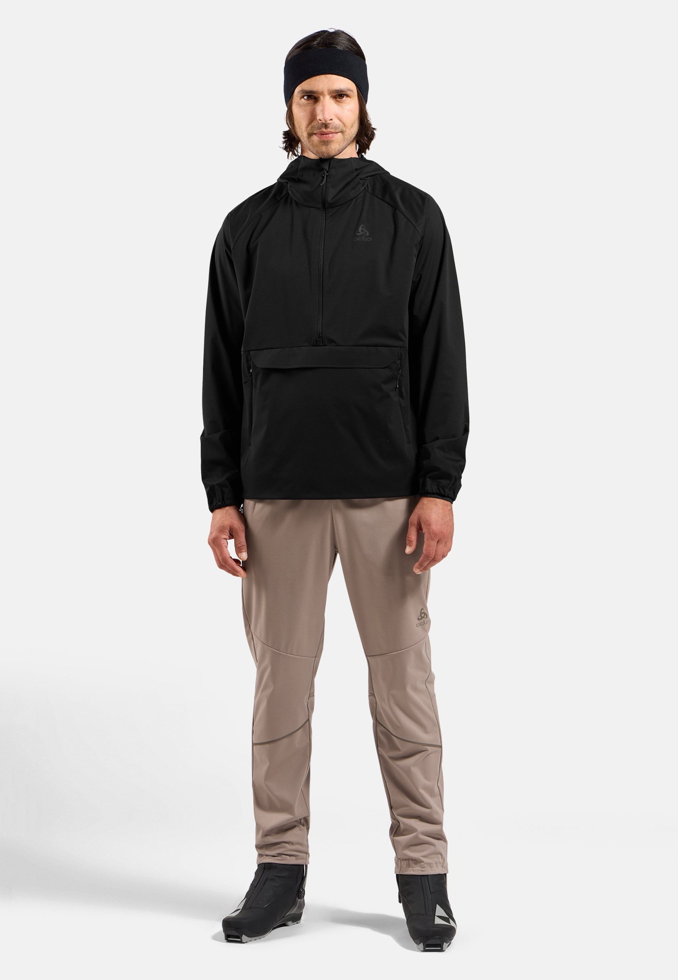 Winddichter Zeroweight Pro Warm Langlaufanorak in black