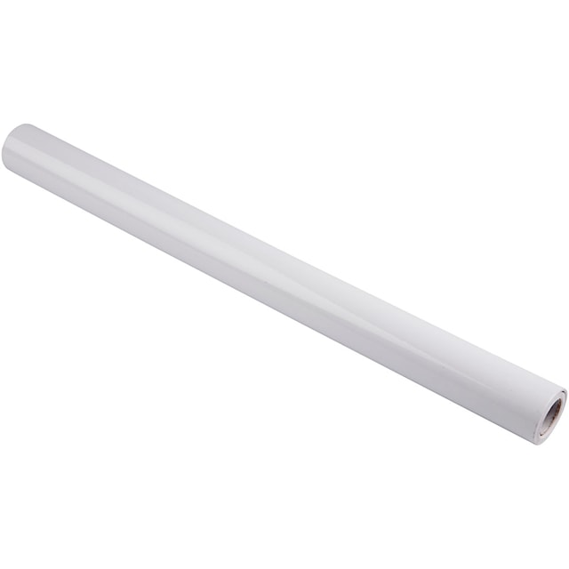 Tavlefolie til whiteboardtavle, B: 45 cm, hvit, 2 m/ 1 rl.