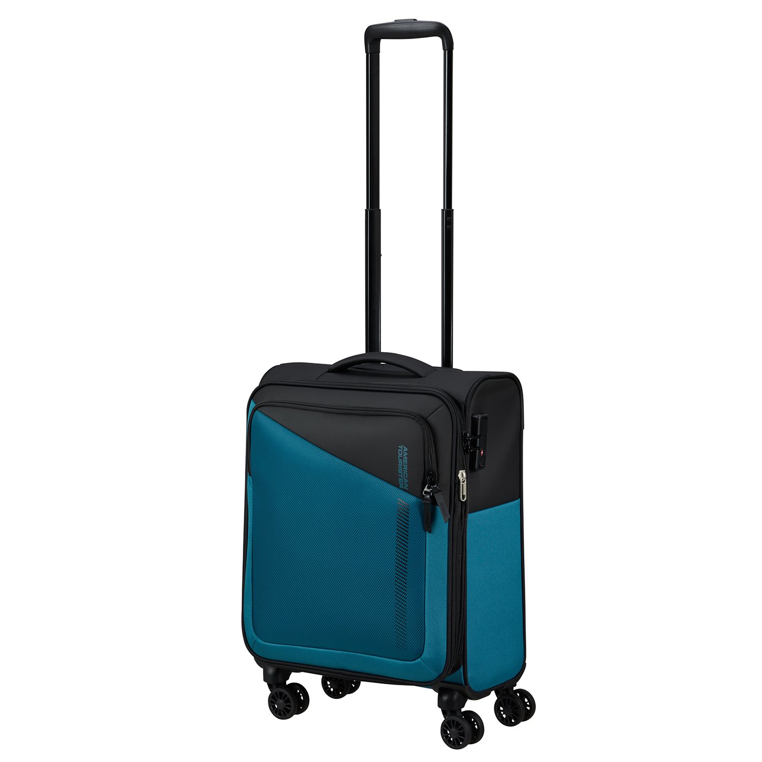 American Tourister Daring Dash Spinner S EXP black/blue