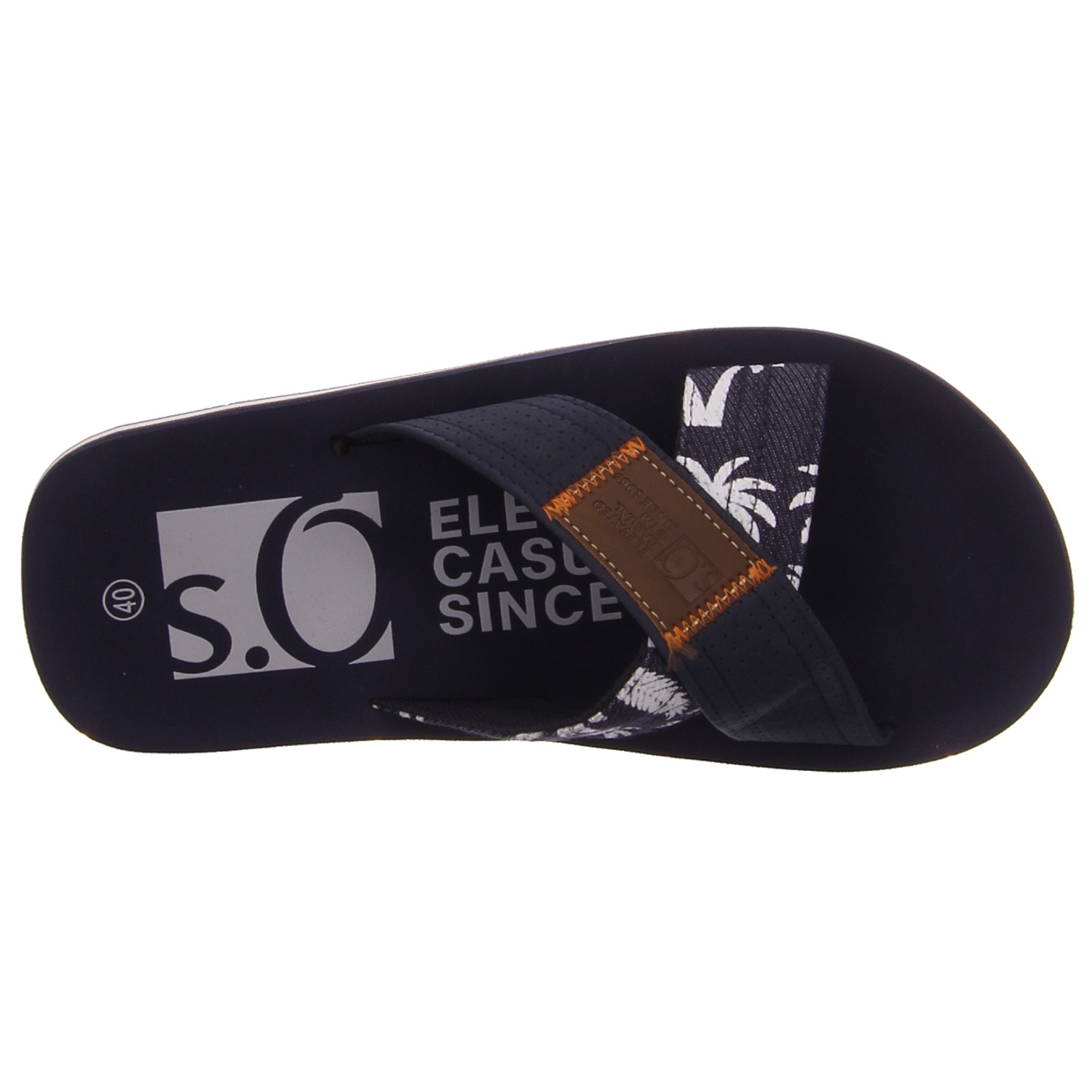 s.Oliver Pantoletten navy blau
