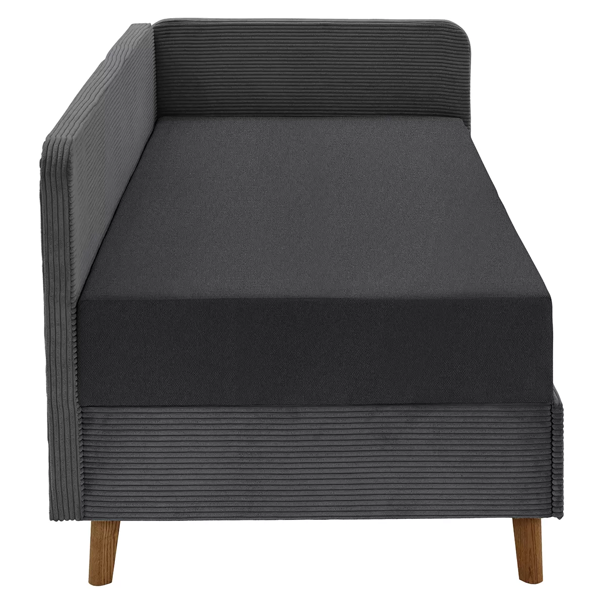 Polsterliege Cabana 120x200 Dunkelgrau