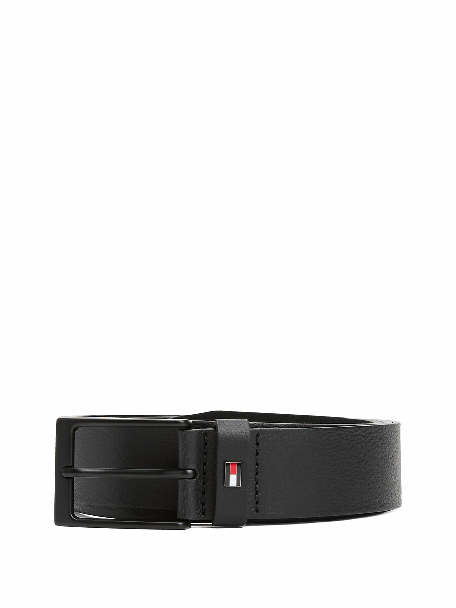 TOMMY HILFIGER<br>Cinto de couro Layton 3,5cm