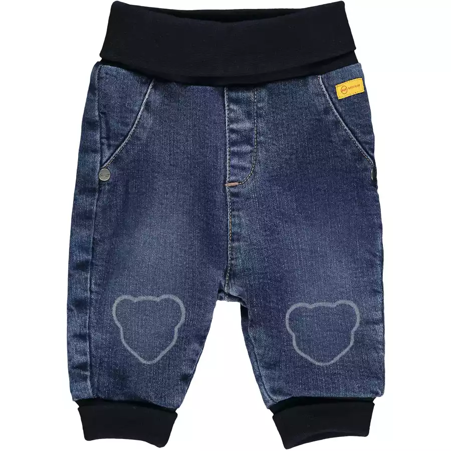 Steiff Girls Jeans Blue Indigo