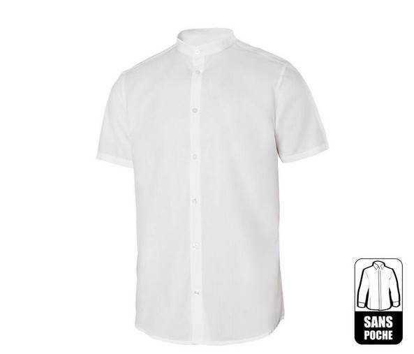 VELILLA V5012S - CHEMISETTE HOMME COL MAO