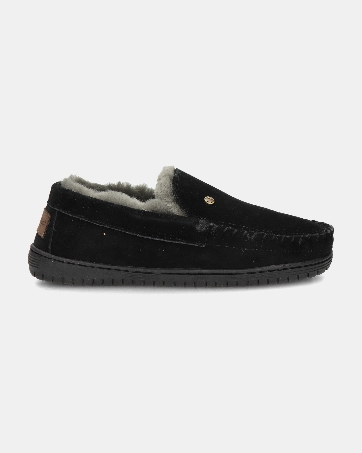 Warmbat Australia Grizzly Pantoffels  - zwart
