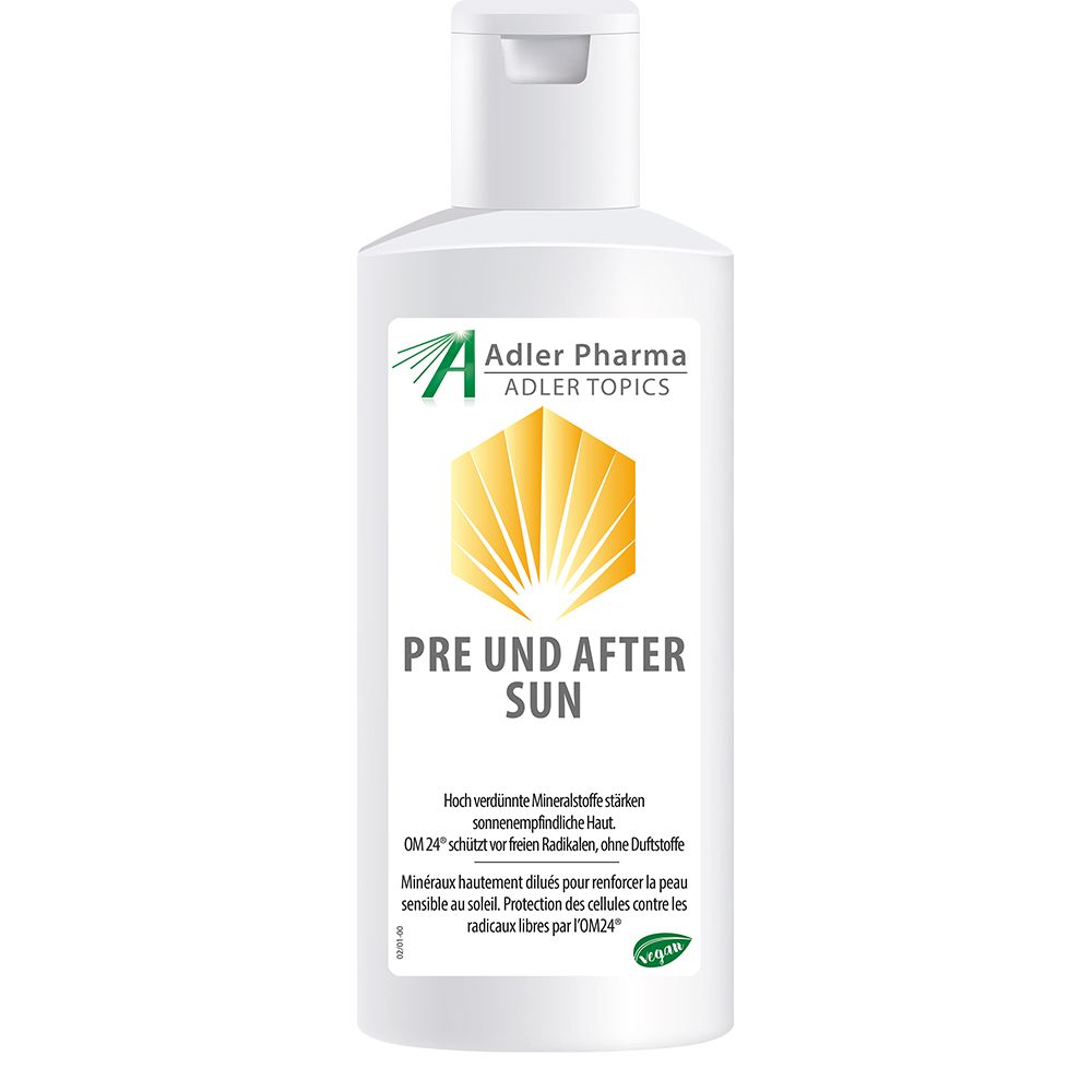 Pre und After Sun