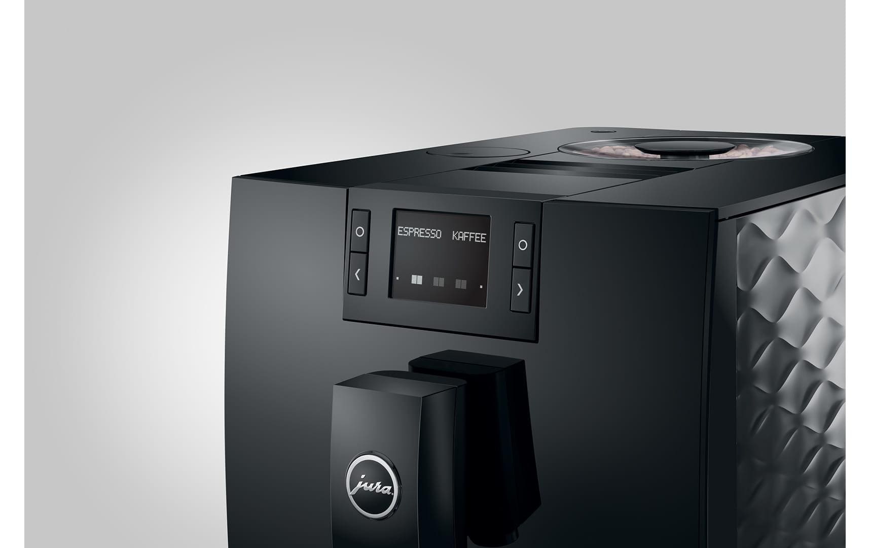 Kaffeevollautomat C8 Piano Black (SA)<br>Vollautomat für eine grosse Auswahl an Kaffee- und Milchspezialitäten