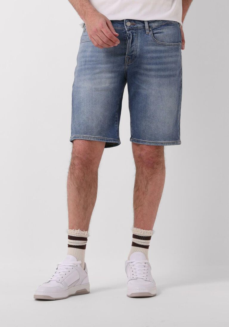 SCOTCH & SODA blauwe scotch & soda korte broek ralston regular slim short