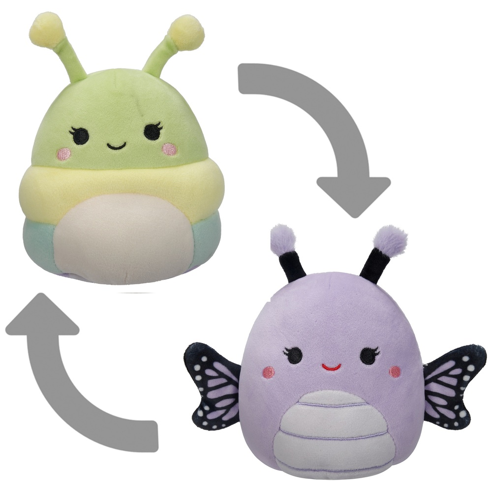 Original Squishmallows 13cm Flip-A-Mallows Plüschtier-Sortiment