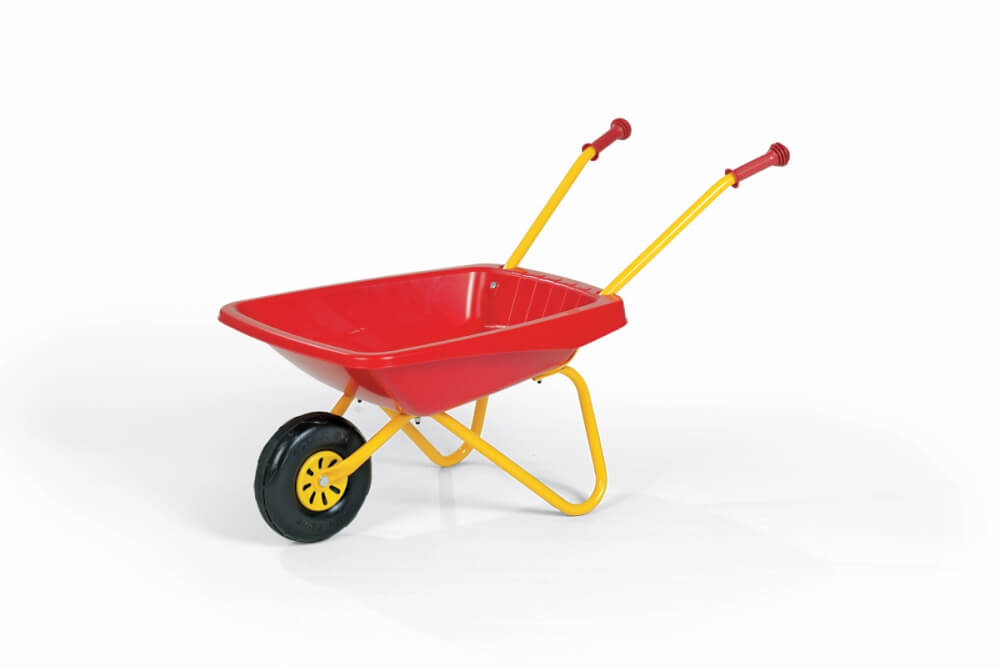 rollyToys Schubkarre gelb/rot