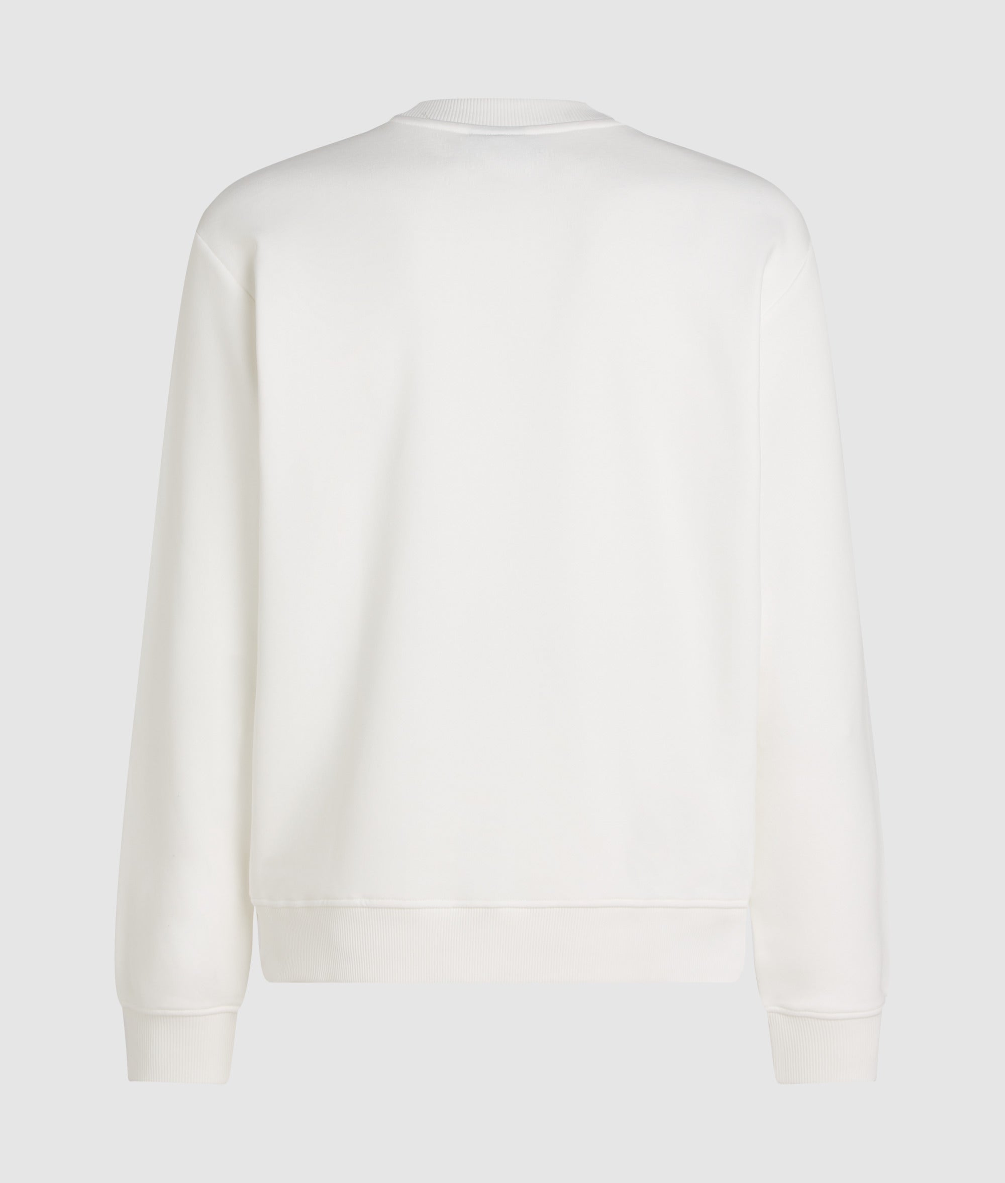 Sweater met monogram-patch