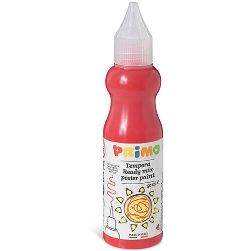 Primo plakkaatverf in spuitflesje - rood