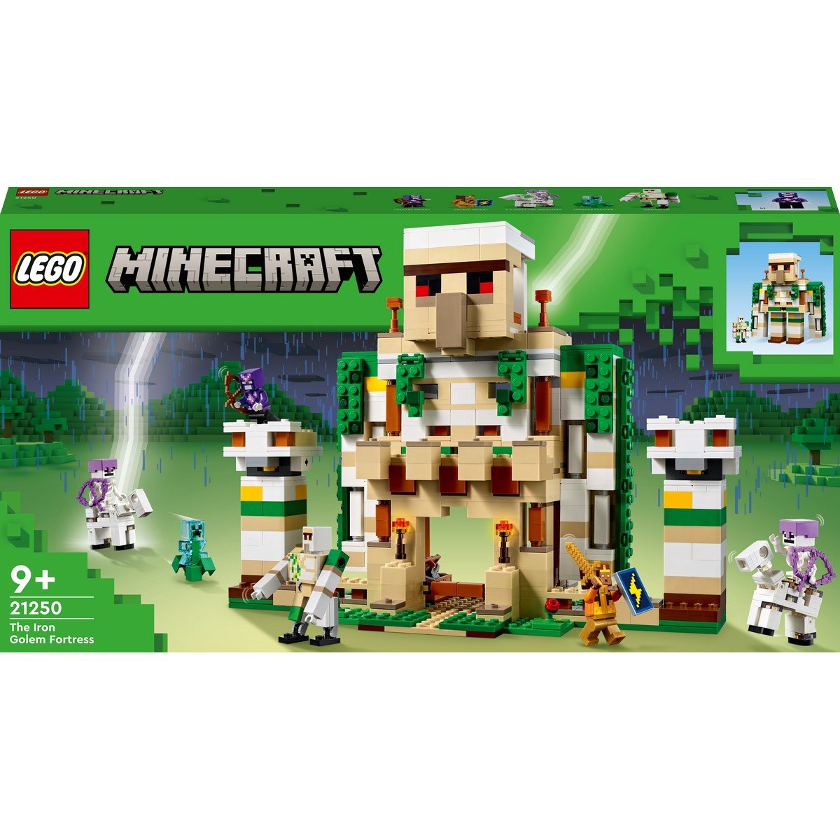 La forteresse du golem de fer LEGO Minecraft 21250