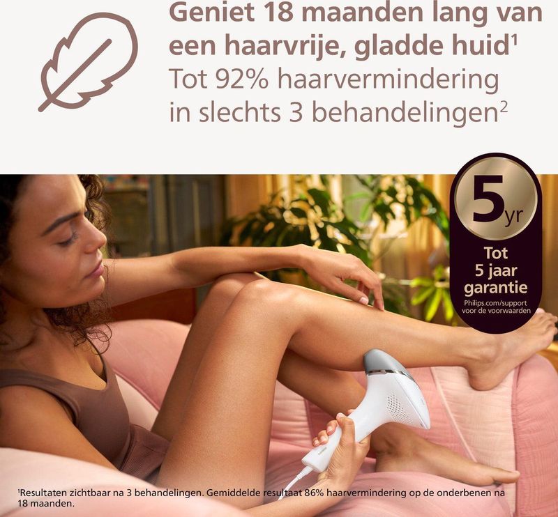 Philips - Lumea Prestige 8000 Series BRI947/00 - IPL Ontharingsapparaat - Zwart - Kunststof