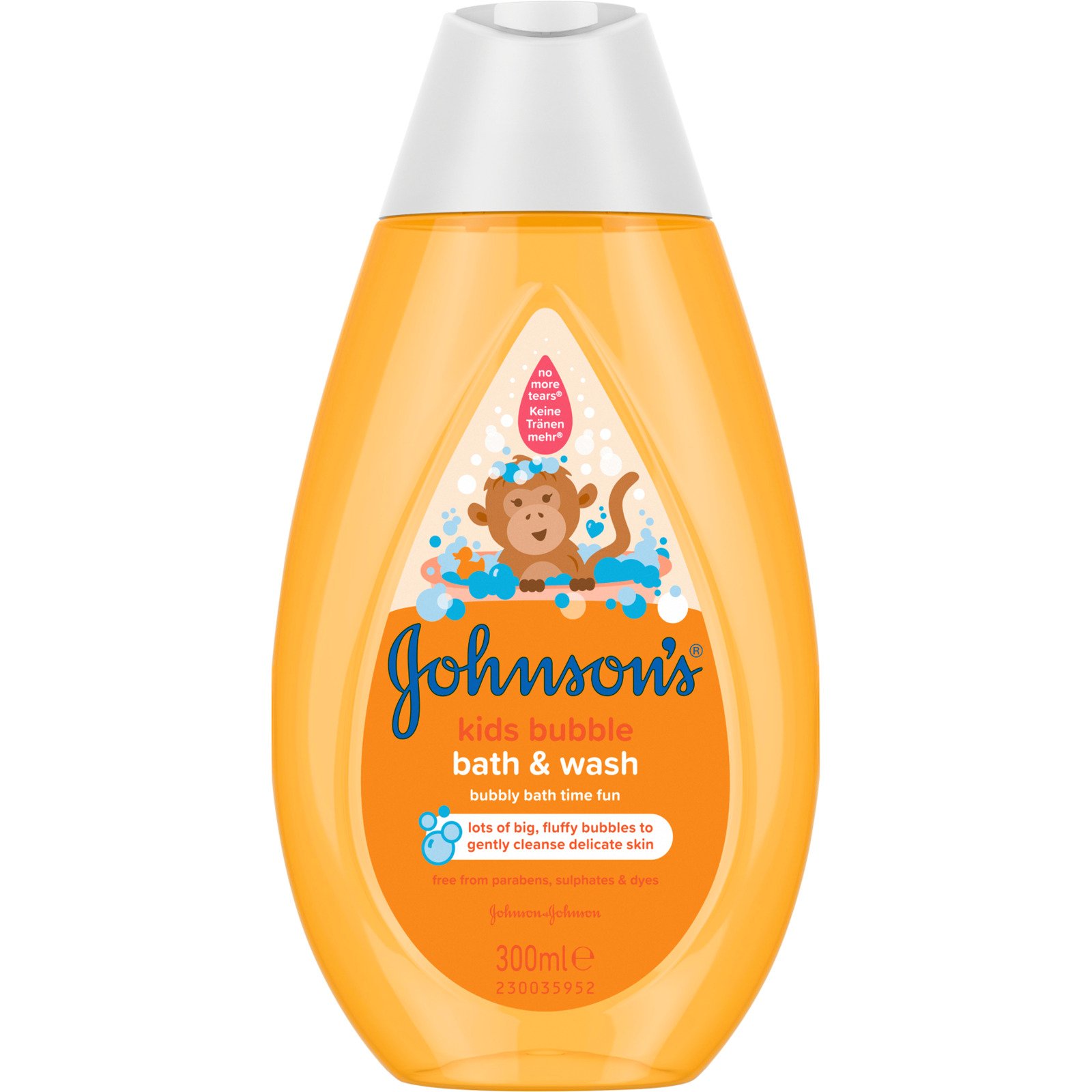 Johnson's Kids Bath & Wash Bubble 300 ml