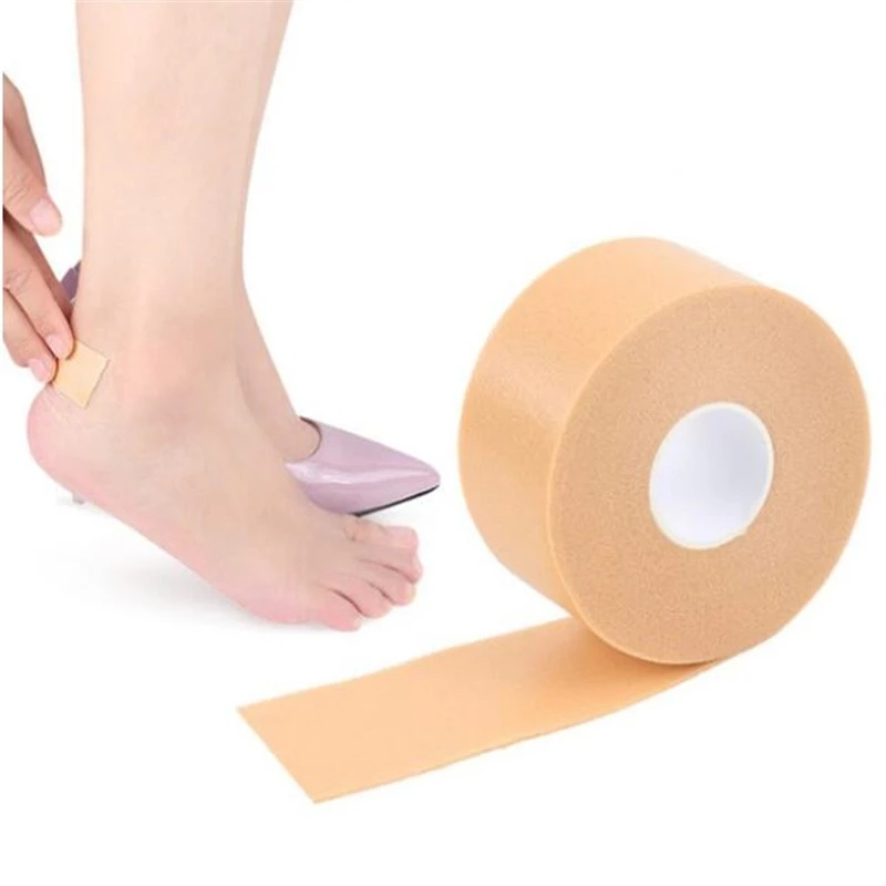 (5m) Ultraweiches Schaumstoff Einlage Tape Polster Klebe Rolle für High Heels - Schwarz