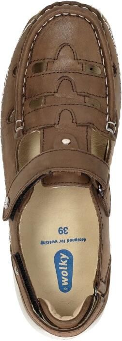 Wolky Instappers & Ballerina's Esperanza Fantastic Brown Bruin