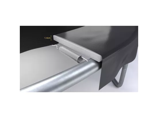 Trampoline de jardin ø 305 cm- 10FT- Filet intérieur, Matelas de protection et Echelle