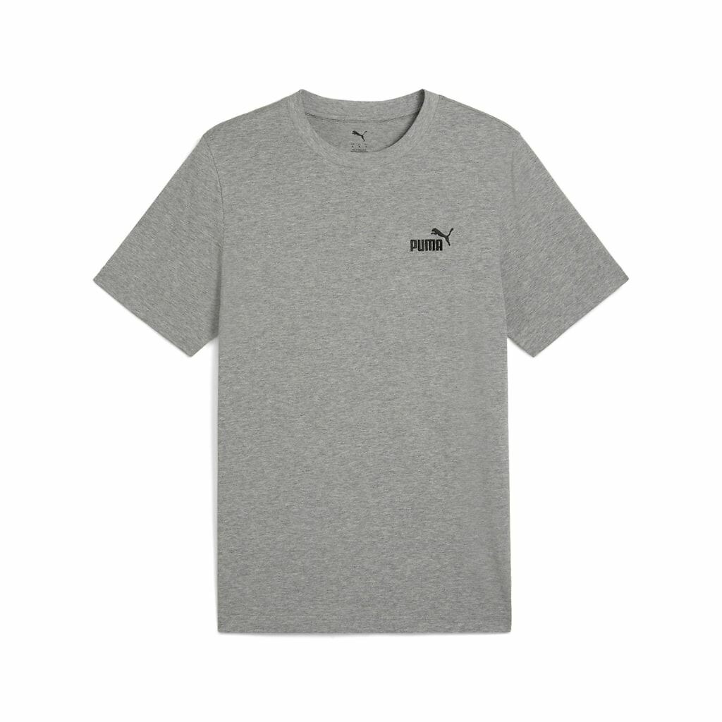 PUMA<br>Camiseta de manga curta, Essentiel, logo pequeno