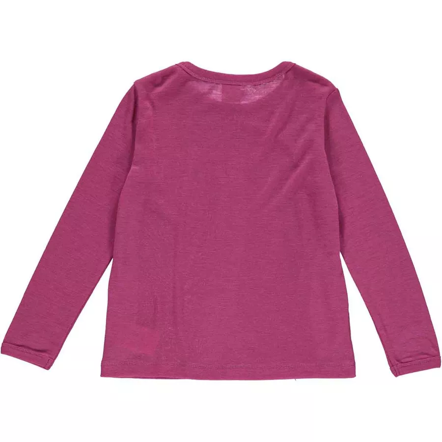 Fred's World Babylangarmshirt aus Merinowolle Plum