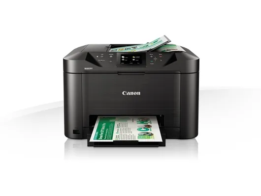 Canon MAXIFY MB5150 - Multifunktionsprinter - farve - blækprinter - A4 (210 x 297 mm), Legal (216 x 356 mm) (original) - A4/Legal (medie) - op til 22 spm (kopiering) - op til 24 ipm (udskriver) - 250 ark - 33.6 Kbps - LAN, Wi-Fi(n), USB vært, USB 2.0
