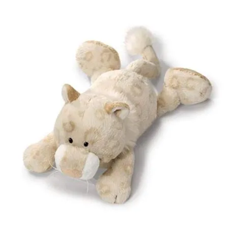 NICI Schneeleopard Mädchen liegend, 20 cm