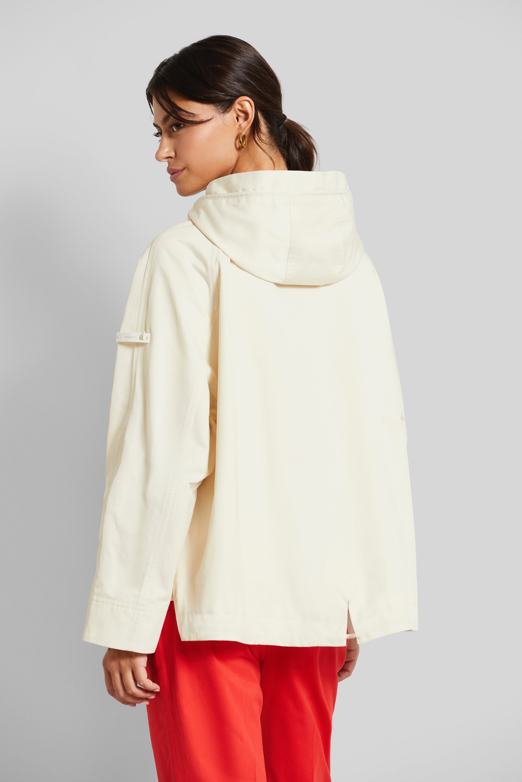 bugatti Blouson mit Kapuze mit lockerer Passform