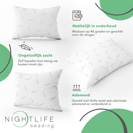 Hoofdkussen - Natural Bamboe