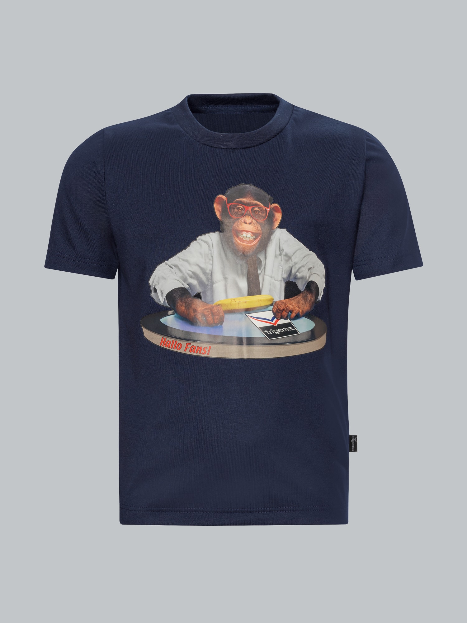 T-Shirt TRIGEMA Affe Navy