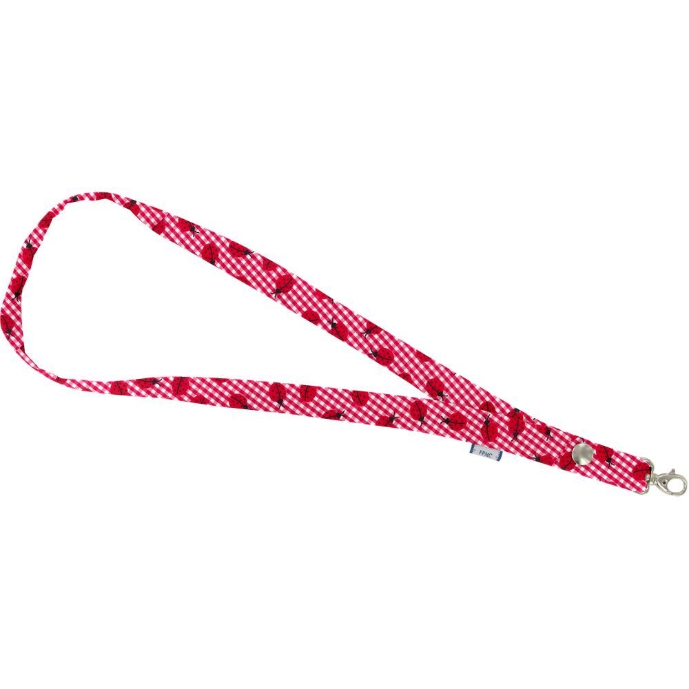 Porte-Clés Collier Vichy Coccinelle