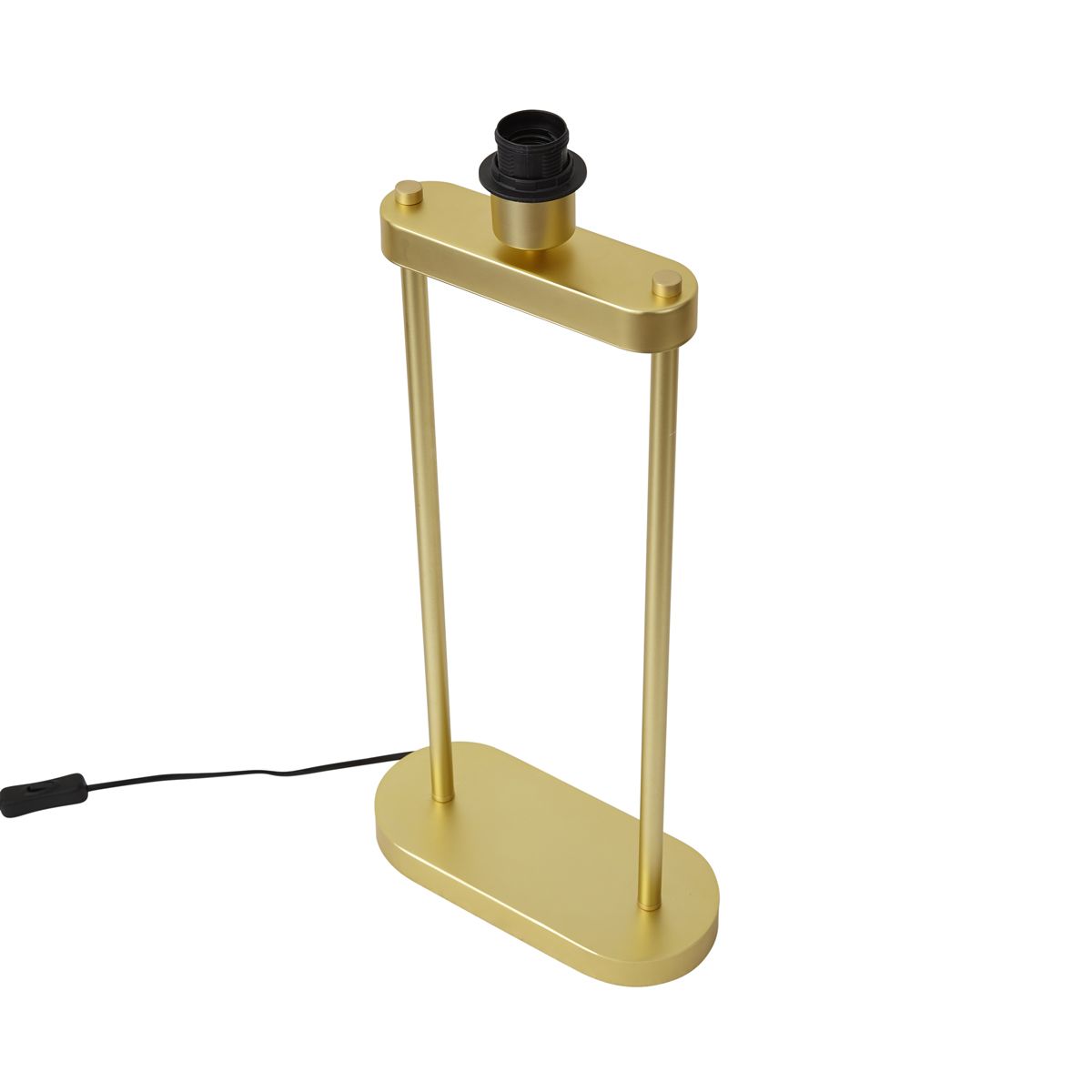Moderne tafellamp messing - Thijmen