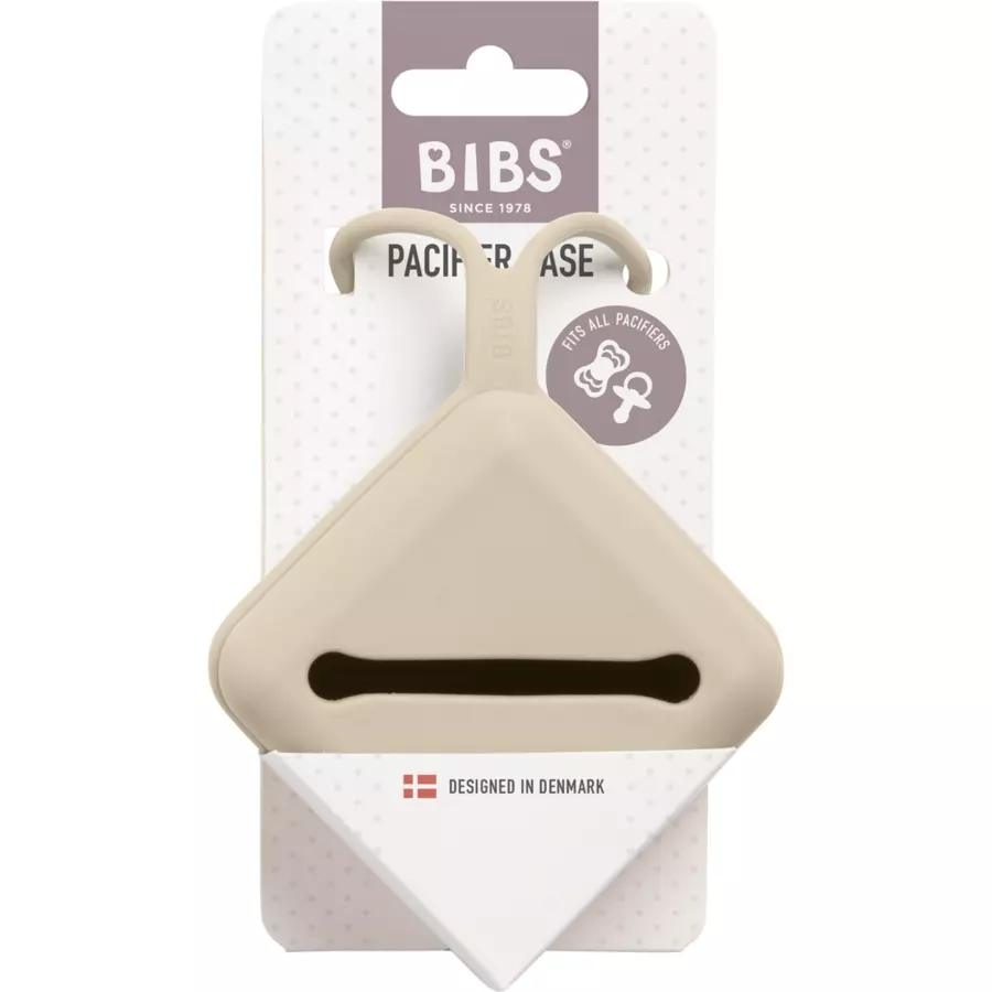 BIBS® Schnullerbox Silikon Vanilla