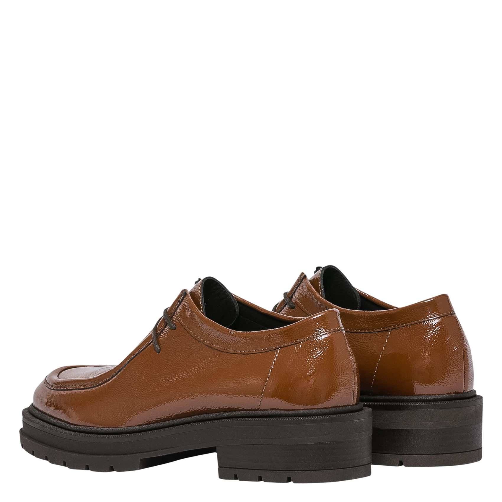 CELINE - Derbies en cuir | Marron