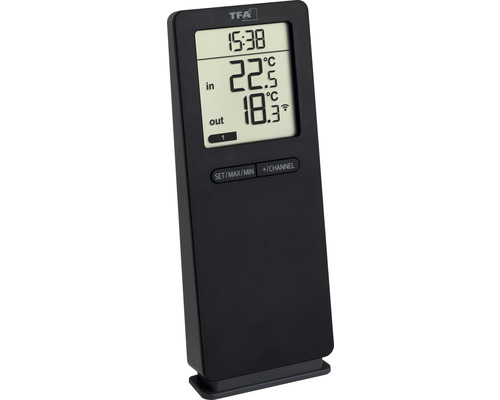 Draadloze thermometer LOGOneo TFA zwart