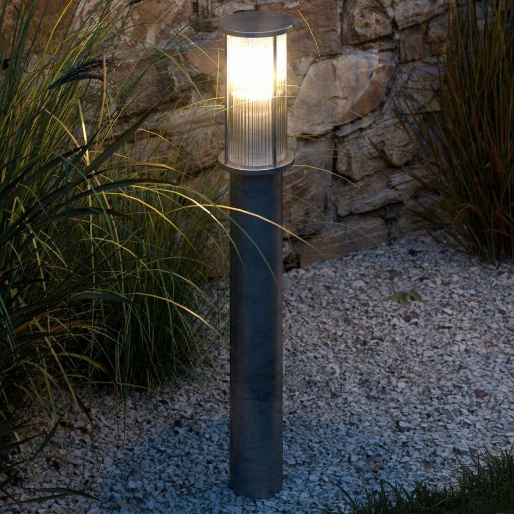 Linton design padverlichting in gegalvaniseerd staal E27 IP54 van Says Who
