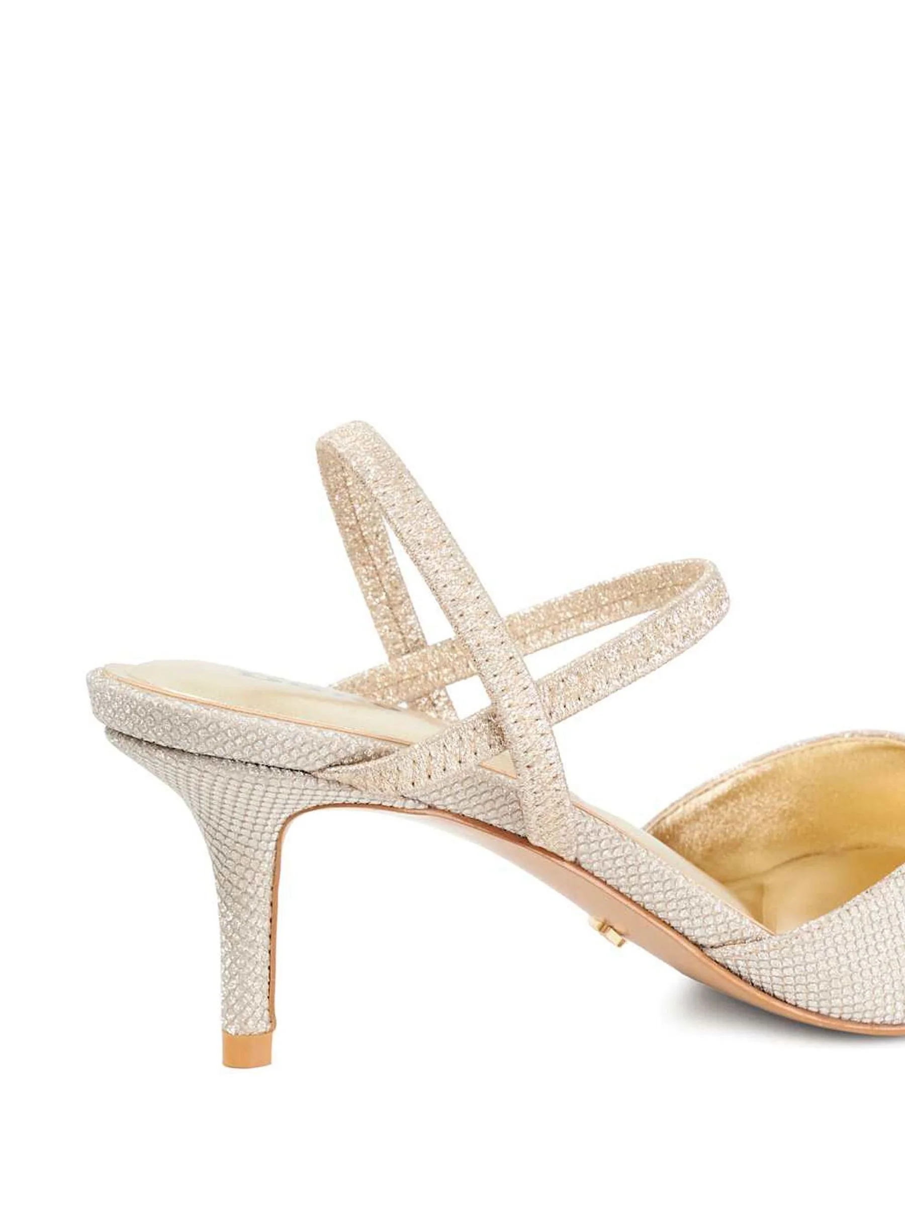 Goud - Dune London - Klassieke elastische open pumps