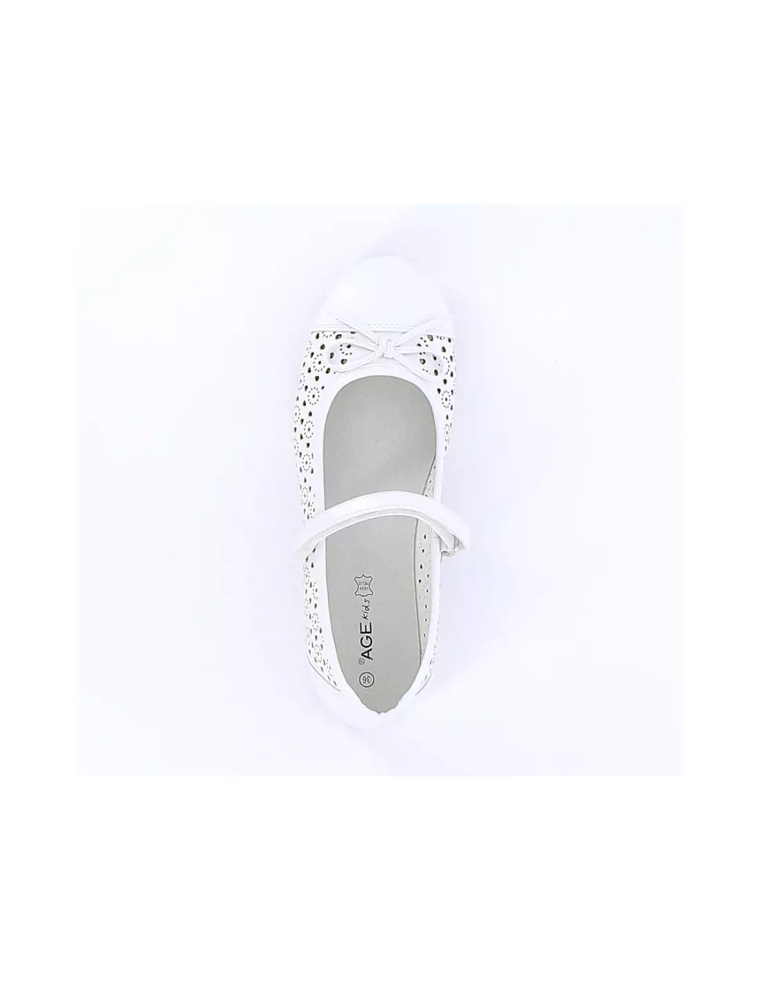 AGE KIDS 120111 - Ballerines & babies Blanc