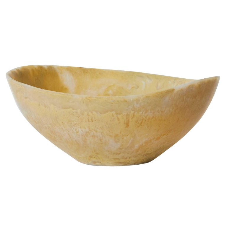 HKliving Patio schaal Ø22,5 Mustard