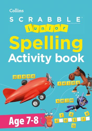 SCRABBLE Junior Spelling Activity Book Age 7-8 (Paperback)